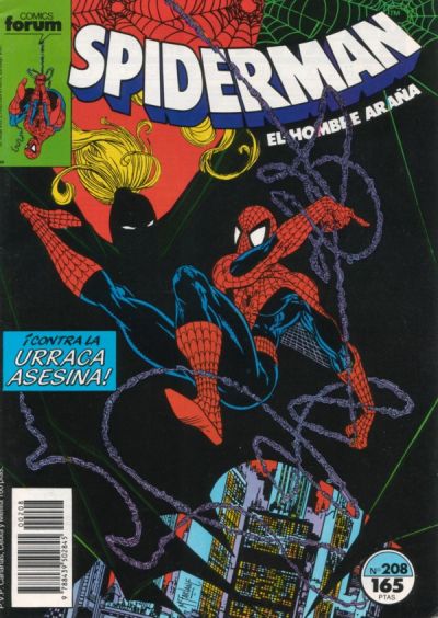 Cover for Spiderman (Planeta DeAgostini, 1983 series) #208