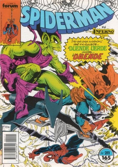 Cover for Spiderman (Planeta DeAgostini, 1983 series) #211