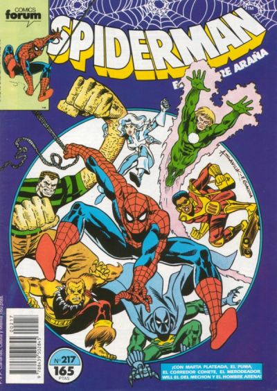 Cover for Spiderman (Planeta DeAgostini, 1983 series) #217