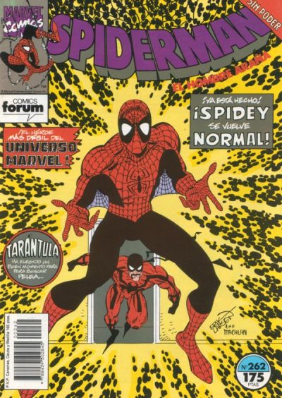 Cover for Spiderman (Planeta DeAgostini, 1983 series) #262
