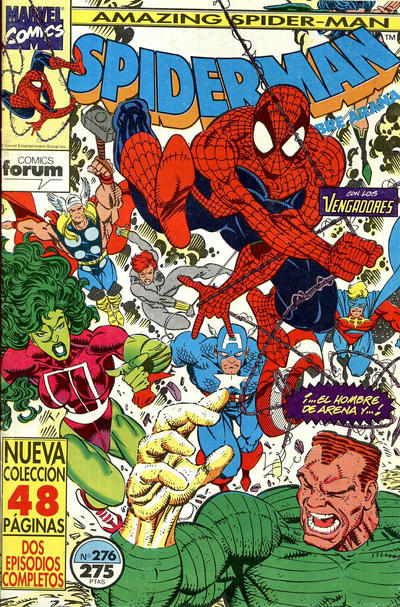 Cover for Spiderman (Planeta DeAgostini, 1983 series) #276