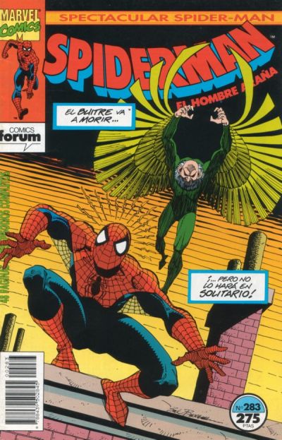 Cover for Spiderman (Planeta DeAgostini, 1983 series) #283