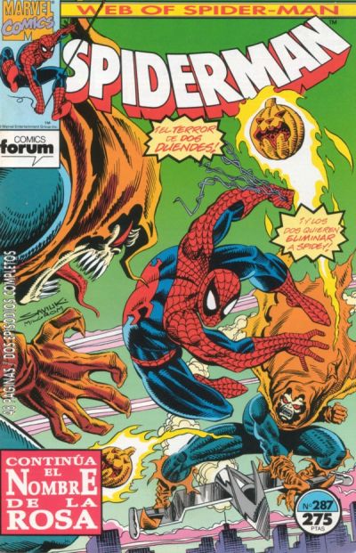 Cover for Spiderman (Planeta DeAgostini, 1983 series) #287
