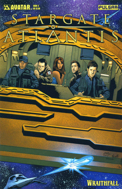 Cover for Stargate Atlantis: Wraithfall (Avatar Press, 2005 series) #3