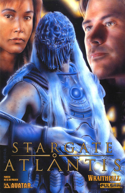 Cover for Stargate Atlantis: Wraithfall (Avatar Press, 2005 series) #Preview [Painted]