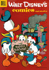 Cover for Walt Disney's Comics and Stories (Dell, 1940 series) #v17#3 (195)