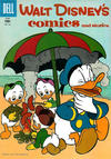 Cover for Walt Disney's Comics and Stories (Dell, 1940 series) #v17#9 (201)
