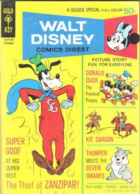 Cover Thumbnail for Walt Disney Comics Digest (Western, 1968 series) #25