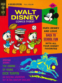 Cover for Walt Disney Comics Digest (Western, 1968 series) #55