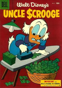 Cover Thumbnail for Walt Disney's Uncle Scrooge (Dell, 1953 series) #11
