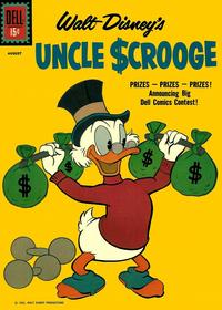 Cover Thumbnail for Walt Disney's Uncle Scrooge (Dell, 1953 series) #34
