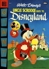 Cover Thumbnail for Walt Disney's Uncle Scrooge Goes to Disneyland (Dell, 1957 series) #1