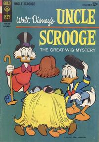 Cover Thumbnail for Walt Disney Uncle Scrooge (Western, 1963 series) #52