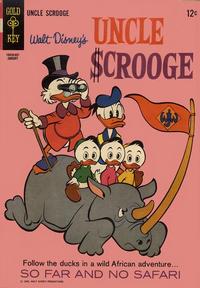 Cover Thumbnail for Walt Disney Uncle Scrooge (Western, 1963 series) #61