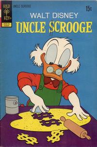 Cover for Walt Disney Uncle Scrooge (Western, 1963 series) #100 [Gold Key]
