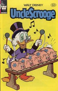 Cover for Walt Disney Uncle Scrooge (Western, 1963 series) #197 [White Whitman Logo]