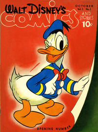 Cover Thumbnail for Walt Disney's Comics and Stories (Dell, 1940 series) #v1#1 [1]