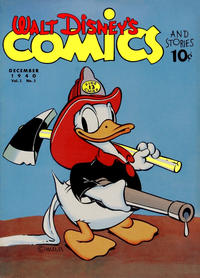 Cover Thumbnail for Walt Disney's Comics and Stories (Dell, 1940 series) #v1#3 [3]
