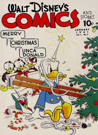 Cover Thumbnail for Walt Disney's Comics and Stories (Dell, 1940 series) #v1#4 [4]