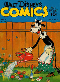 Cover Thumbnail for Walt Disney's Comics and Stories (Dell, 1940 series) #v1#8 [8]
