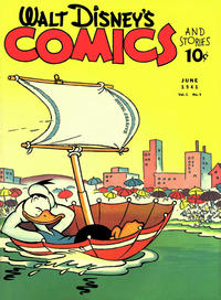 Cover Thumbnail for Walt Disney's Comics and Stories (Dell, 1940 series) #v1#9 [9]