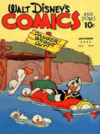 Cover Thumbnail for Walt Disney's Comics and Stories (Dell, 1940 series) #v1#12 [12]