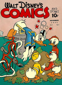 Cover Thumbnail for Walt Disney's Comics and Stories (Dell, 1940 series) #v2#2 [14]