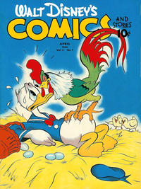 Cover Thumbnail for Walt Disney's Comics and Stories (Dell, 1940 series) #v2#7 [19]