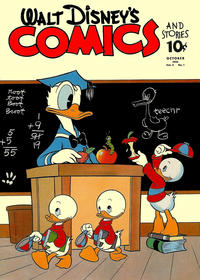 Cover Thumbnail for Walt Disney's Comics and Stories (Dell, 1940 series) #v3#1 [25]
