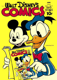 Cover Thumbnail for Walt Disney's Comics and Stories (Dell, 1940 series) #v3#9 (33)
