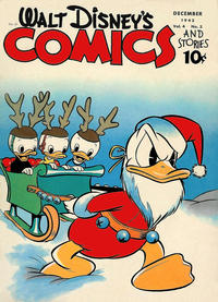 Cover Thumbnail for Walt Disney's Comics and Stories (Dell, 1940 series) #v4#3 (39)