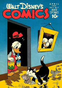 Cover Thumbnail for Walt Disney's Comics and Stories (Dell, 1940 series) #v5#7 (55)