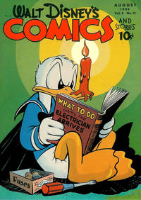 Cover for Walt Disney's Comics and Stories (Dell, 1940 series) #v5#11 (59)