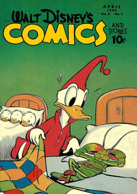 Cover Thumbnail for Walt Disney's Comics and Stories (Dell, 1940 series) #v6#7 (67)