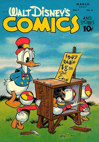 Cover Thumbnail for Walt Disney's Comics and Stories (Dell, 1940 series) #v7#6 (78)