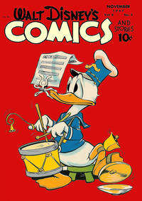 Cover Thumbnail for Walt Disney's Comics and Stories (Dell, 1940 series) #v8#2 (86)