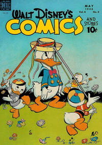 Cover for Walt Disney's Comics and Stories (Dell, 1940 series) #v8#8 (92)