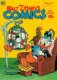 Cover Thumbnail for Walt Disney's Comics and Stories (Dell, 1940 series) #v9#5 (101)