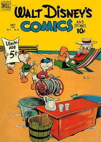 Cover Thumbnail for Walt Disney's Comics and Stories (Dell, 1940 series) #v9#10 (106)