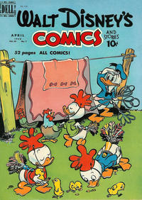 Cover Thumbnail for Walt Disney's Comics and Stories (Dell, 1940 series) #v10#7 (115)