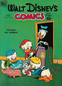 Cover Thumbnail for Walt Disney's Comics and Stories (Dell, 1940 series) #v10#9 (117)