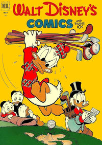 Cover Thumbnail for Walt Disney's Comics and Stories (Dell, 1940 series) #v12#8 (140)