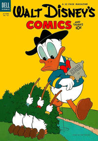 Cover Thumbnail for Walt Disney's Comics and Stories (Dell, 1940 series) #v14#1 (157)
