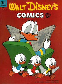 Cover Thumbnail for Walt Disney's Comics and Stories (Dell, 1940 series) #v14#9 (165)