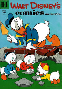 Cover for Walt Disney's Comics and Stories (Dell, 1940 series) #v16#5 (185)