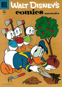 Cover Thumbnail for Walt Disney's Comics and Stories (Dell, 1940 series) #v16#7 (187)