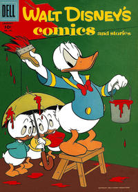 Cover Thumbnail for Walt Disney's Comics and Stories (Dell, 1940 series) #v17#4 (196)