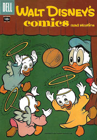 Cover for Walt Disney's Comics and Stories (Dell, 1940 series) #v18#1 (205)