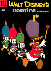 Cover for Walt Disney's Comics and Stories (Dell, 1940 series) #v18#6 (210)