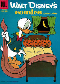 Cover for Walt Disney's Comics and Stories (Dell, 1940 series) #v19#1 (217)